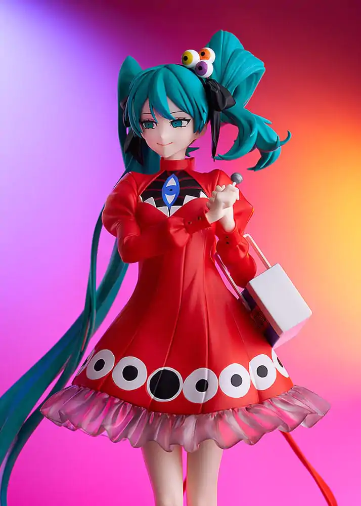 Serija vokalnih likova 01: Hatsune Miku Pop Up Parade L PVC kip Hatsune Miku: Psi verzija. Verzija L veličina 23 cm fotografija proizvoda