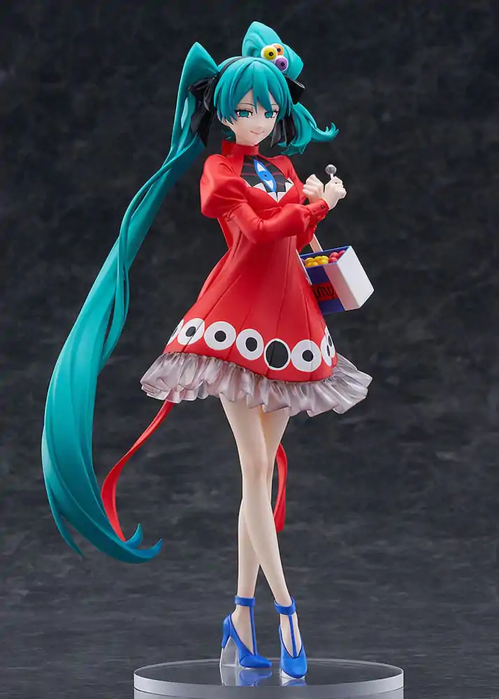 Serija vokalnih likova 01: Hatsune Miku Pop Up Parade L PVC kip Hatsune Miku: Psi verzija. Verzija L veličina 23 cm fotografija proizvoda