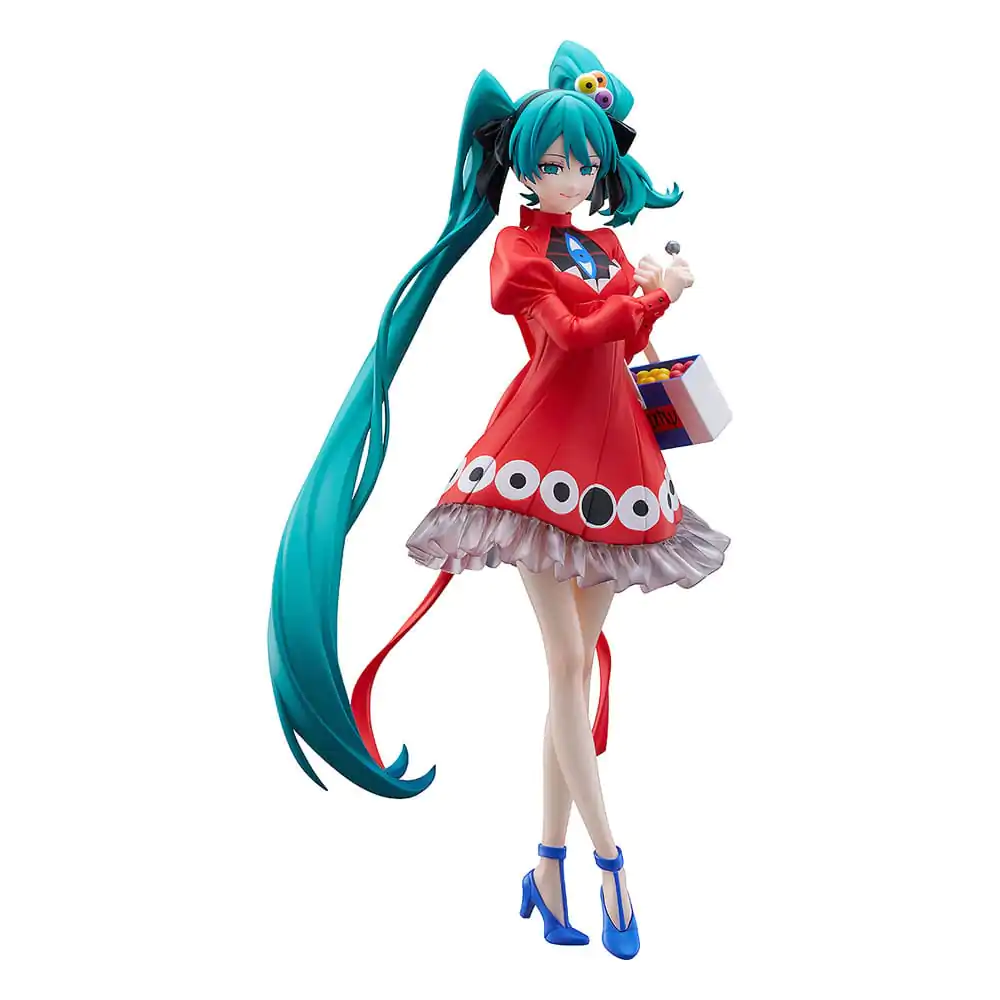 Serija vokalnih likova 01: Hatsune Miku Pop Up Parade L PVC kip Hatsune Miku: Psi verzija. Verzija L veličina 23 cm fotografija proizvoda