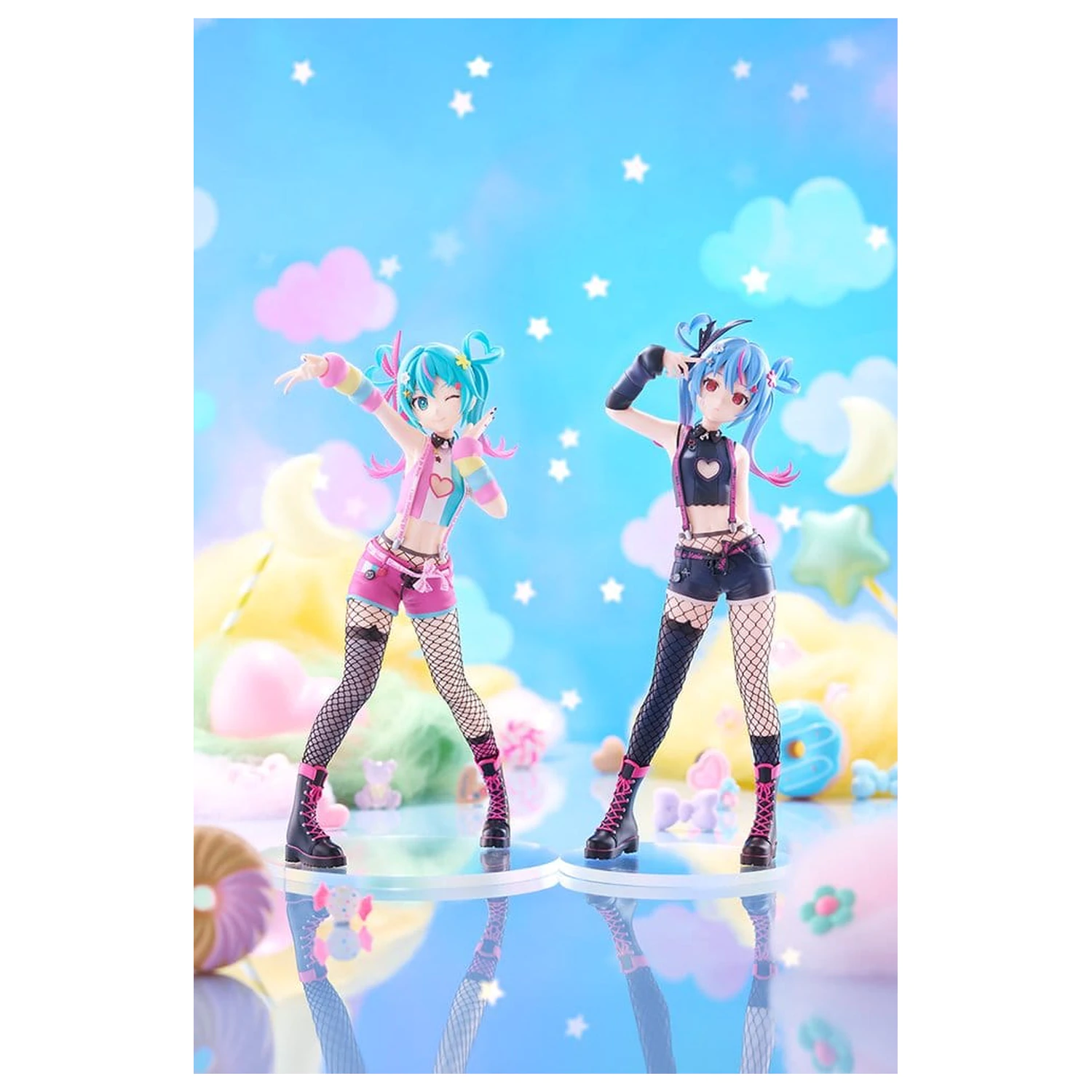 Character Vocal Series 01: Hatsune Miku Pop Up Parade PVC figura Hatsune Miku: DecoMiku (Darkness) fotografija proizvoda