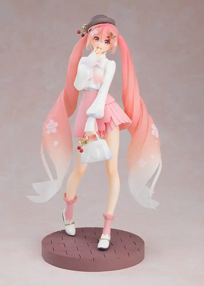 Character Vocal Series 01: Hatsune Miku Pop Up Parade PVC figura Sakura Miku: Hanami Outfit Ver. 23 cm fotografija proizvoda