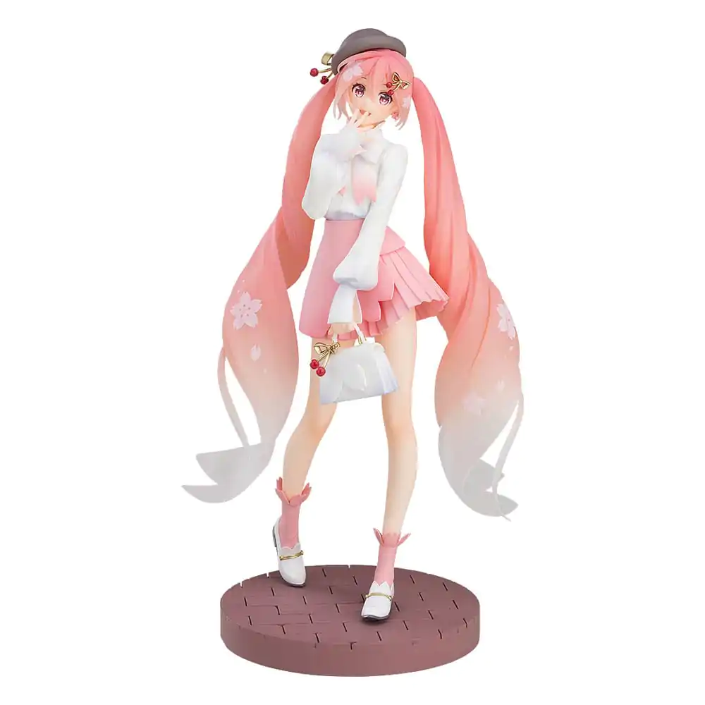 Character Vocal Series 01: Hatsune Miku Pop Up Parade PVC figura Sakura Miku: Hanami Outfit Ver. 23 cm fotografija proizvoda