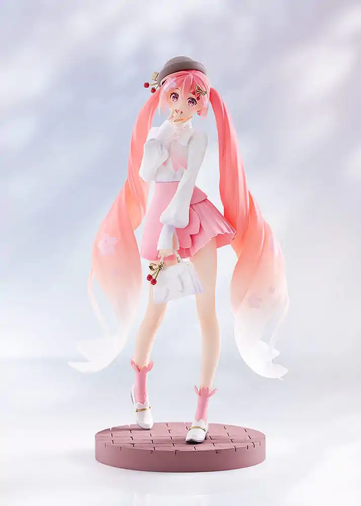 Character Vocal Series 01: Hatsune Miku Pop Up Parade PVC figura Sakura Miku: Hanami Outfit Ver. 23 cm fotografija proizvoda