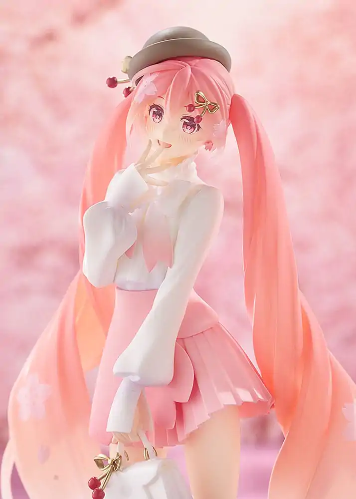 Character Vocal Series 01: Hatsune Miku Pop Up Parade PVC figura Sakura Miku: Hanami Outfit Ver. 23 cm fotografija proizvoda