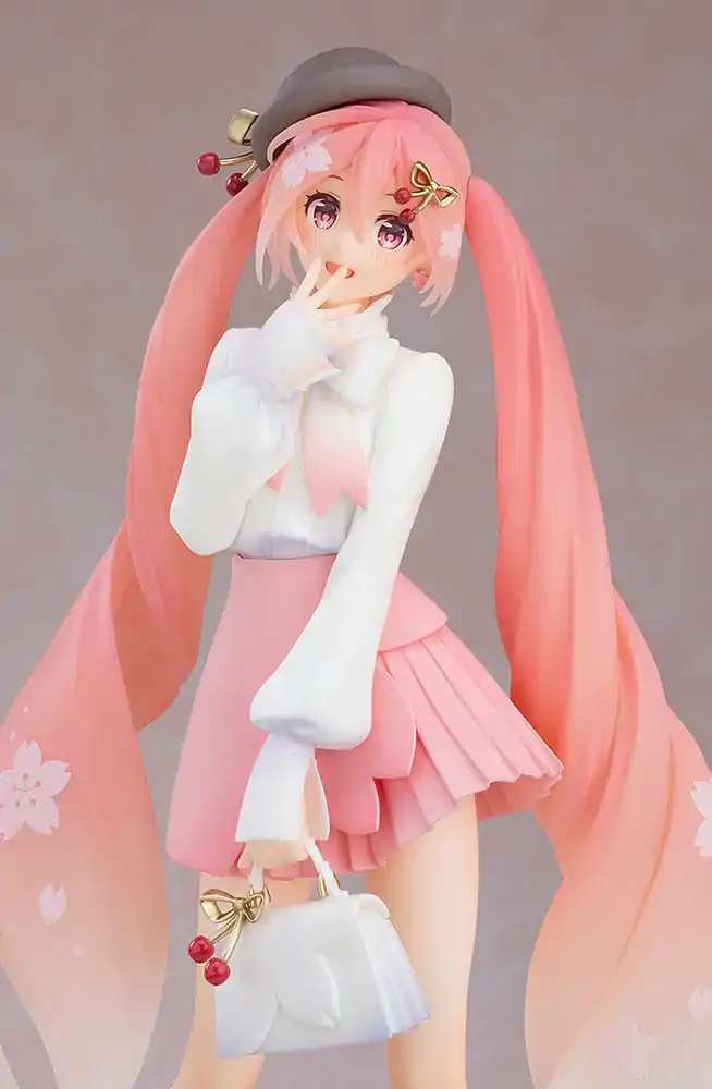 Character Vocal Series 01: Hatsune Miku Pop Up Parade PVC figura Sakura Miku: Hanami Outfit Ver. 23 cm fotografija proizvoda