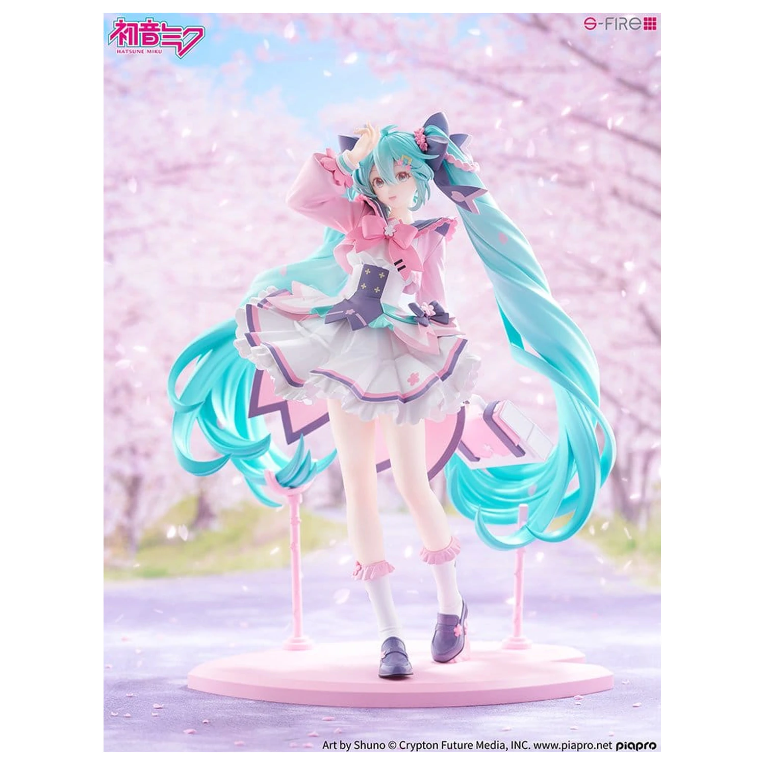 Character Vocal Series 01: Hatsune Miku S-Fire PVC statua 1/7 Hatsune Miku New Semester 23 cm fotografija proizvoda