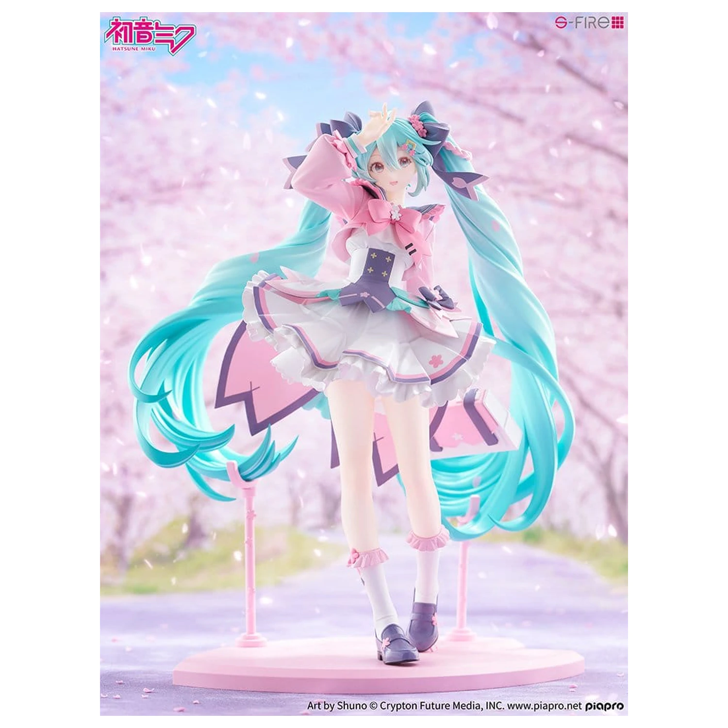Character Vocal Series 01: Hatsune Miku S-Fire PVC statua 1/7 Hatsune Miku New Semester 23 cm fotografija proizvoda