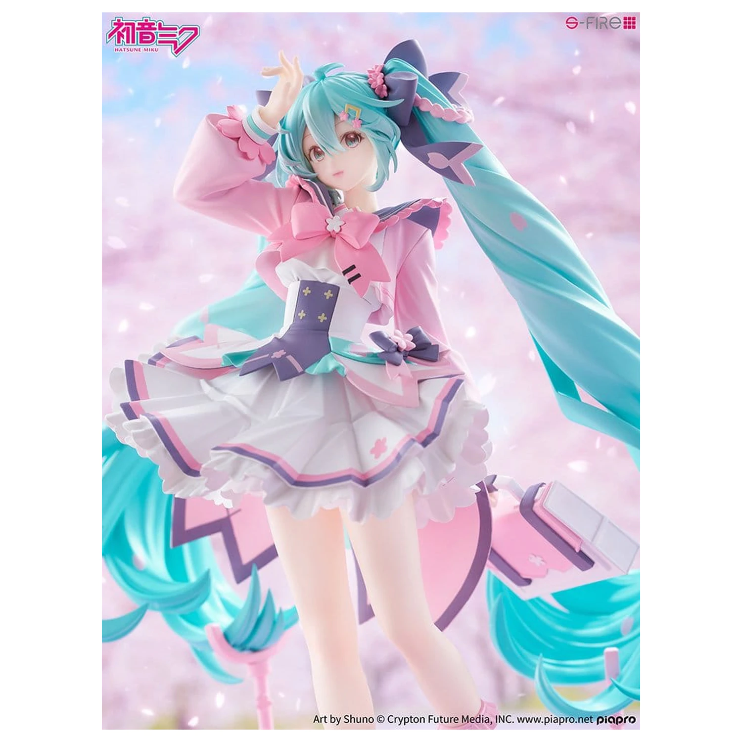 Character Vocal Series 01: Hatsune Miku S-Fire PVC statua 1/7 Hatsune Miku New Semester 23 cm fotografija proizvoda