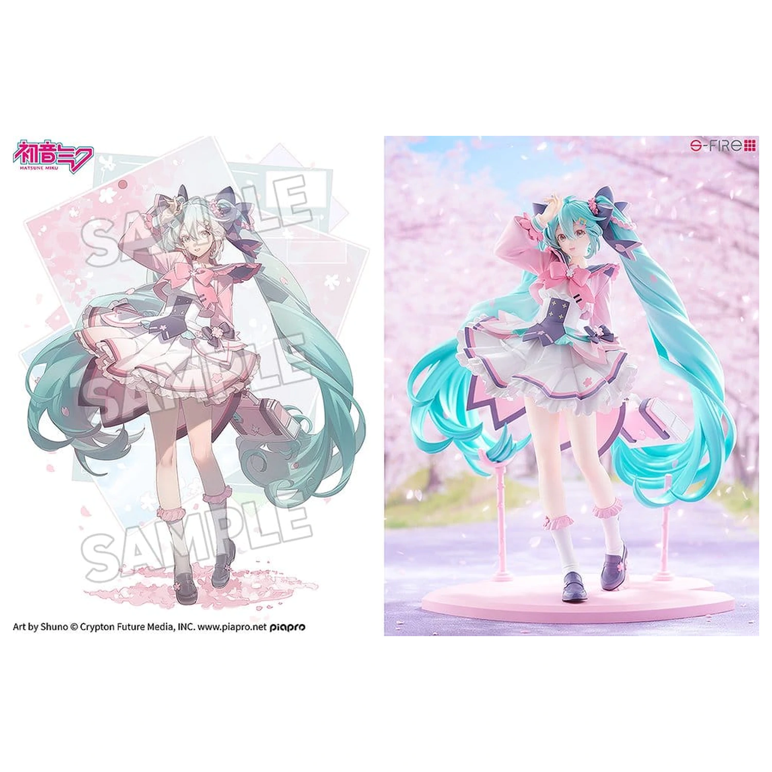 Character Vocal Series 01: Hatsune Miku S-Fire PVC statua 1/7 Hatsune Miku New Semester 23 cm fotografija proizvoda