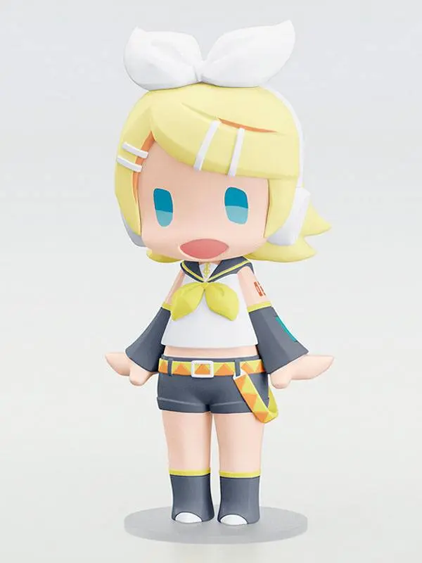 Character Vocal Series 02: Kagamine Rin/Len HELLO! GOOD SMILE akcijska figura Kagamine Rin (ponovno izdanje) 10 cm fotografija proizvoda