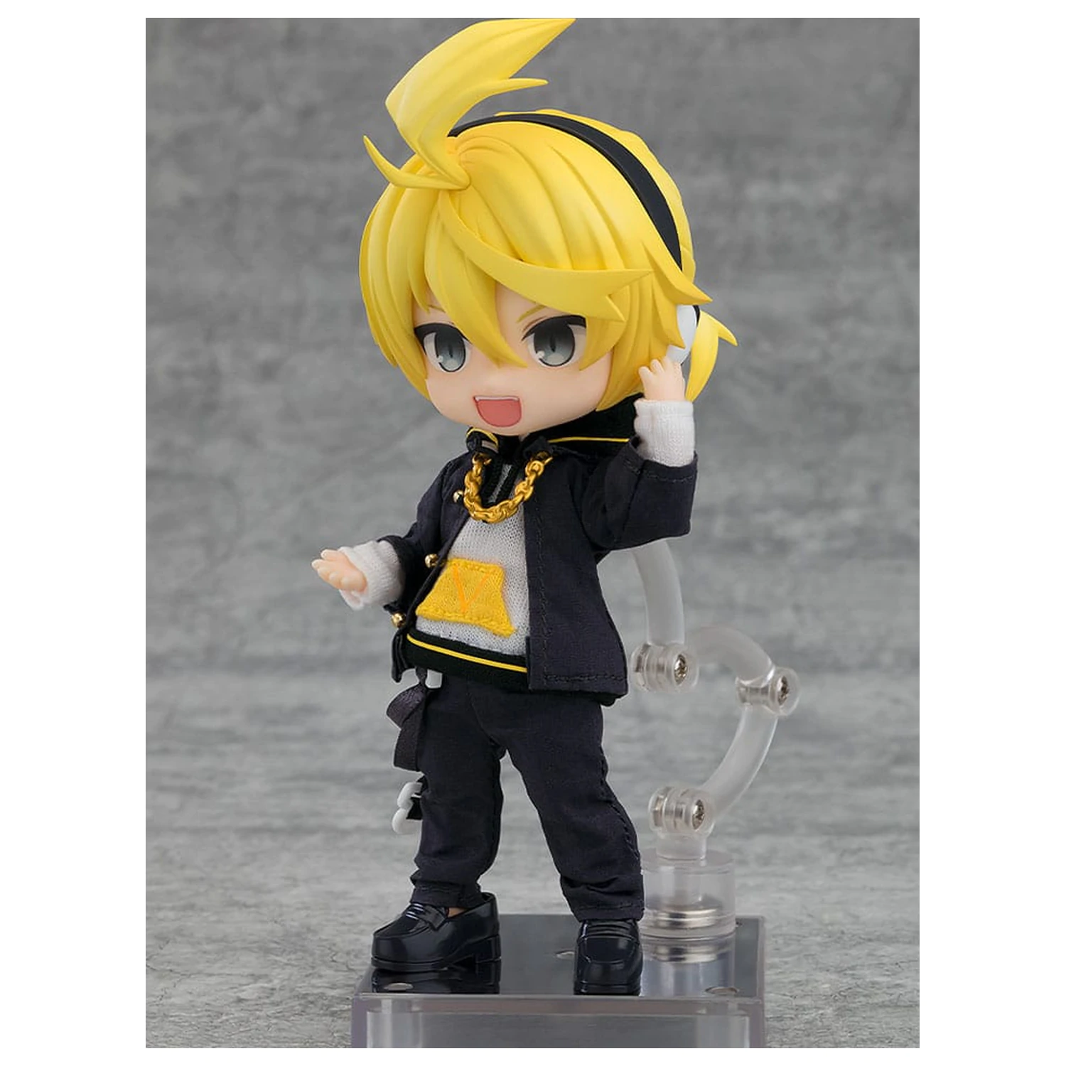 Character Vocal Series 02 Nendoroid Doll akcijska figura Kagamine Len Bring it on Ver. 14 cm fotografija proizvoda