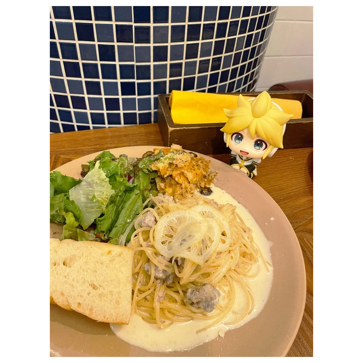 Character Vocal Series: Kagamine Rin/Len Look Up PVC statua Kagamine Len 11 cm fotografija proizvoda