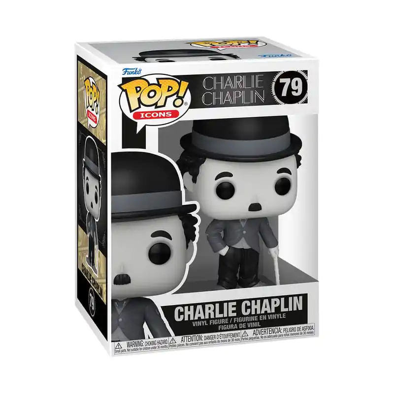 Charlie Chaplin Funko POP! Icons Vinilna Figura 9 cm fotografija proizvoda