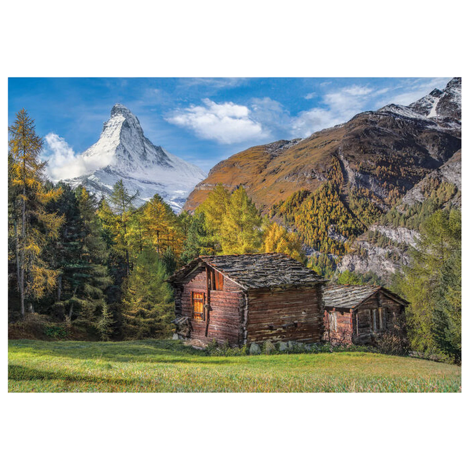 Charming Matterhorn puzzle 500 komada fotografija proizvoda