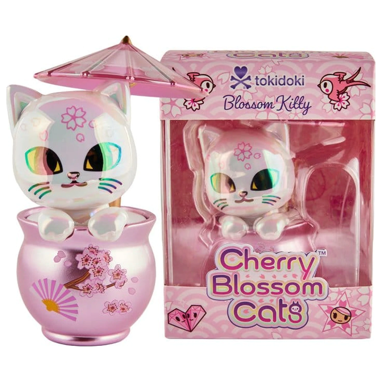 Cherry Blossom Cats Prozor Kutija Figura Kitty Posebno Izdanje fotografija proizvoda
