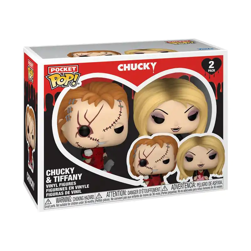 Child's Play Pocket Funko POP! Vinilna Figura 2-Pack Valentines 4 cm fotografija proizvoda