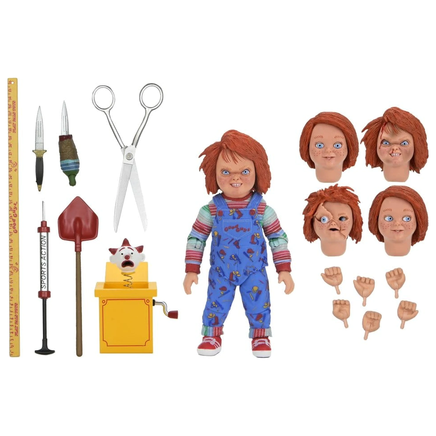 Child's Play 2 akcijska figura Ultimate Chucky 18 cm fotografija proizvoda