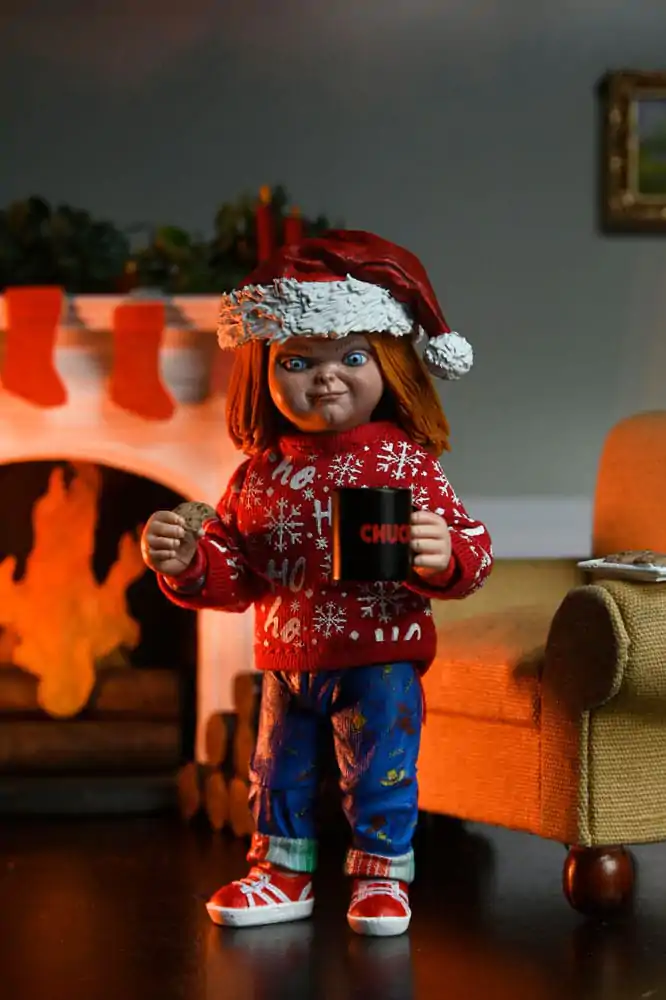 Child´s Play akcijska figura Ultimate Chucky (Holiday Edition) 18 cm fotografija proizvoda