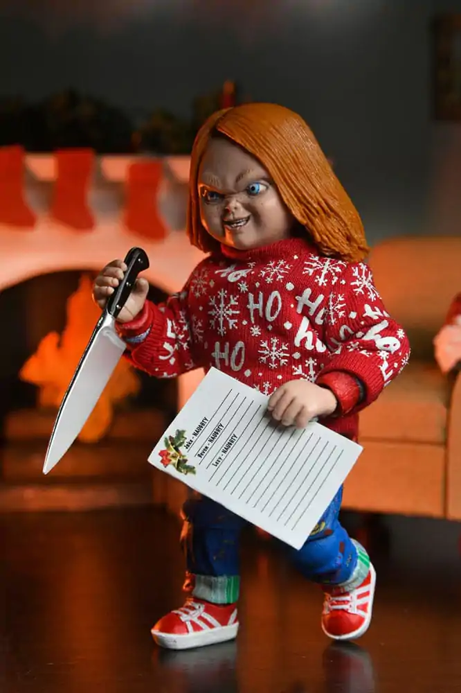 Child´s Play akcijska figura Ultimate Chucky (Holiday Edition) 18 cm fotografija proizvoda