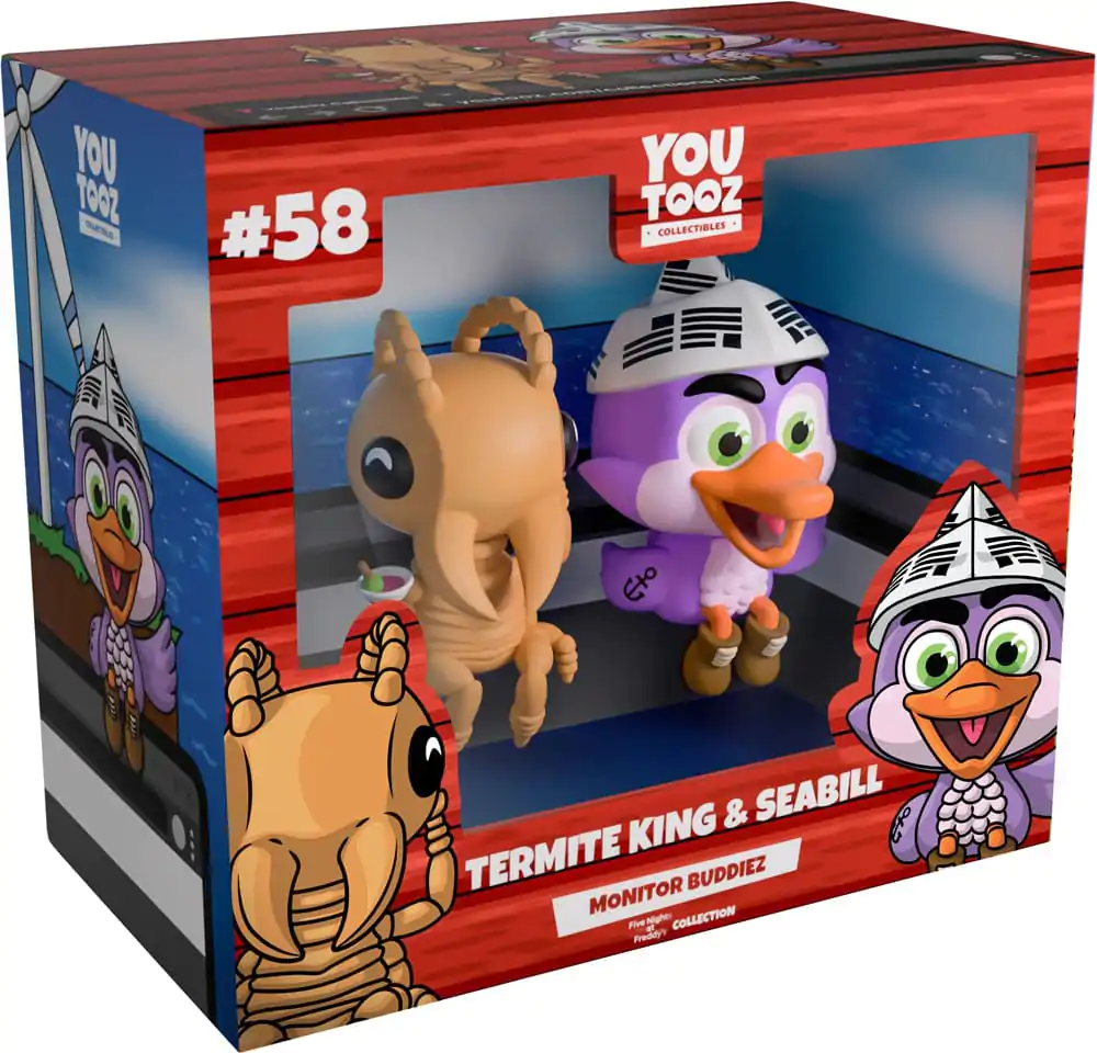 Chipper & Sons Lumber Co. Vinyl Figure Termite King and Seabill Monitor Buddiez 6 cm fotografija proizvoda