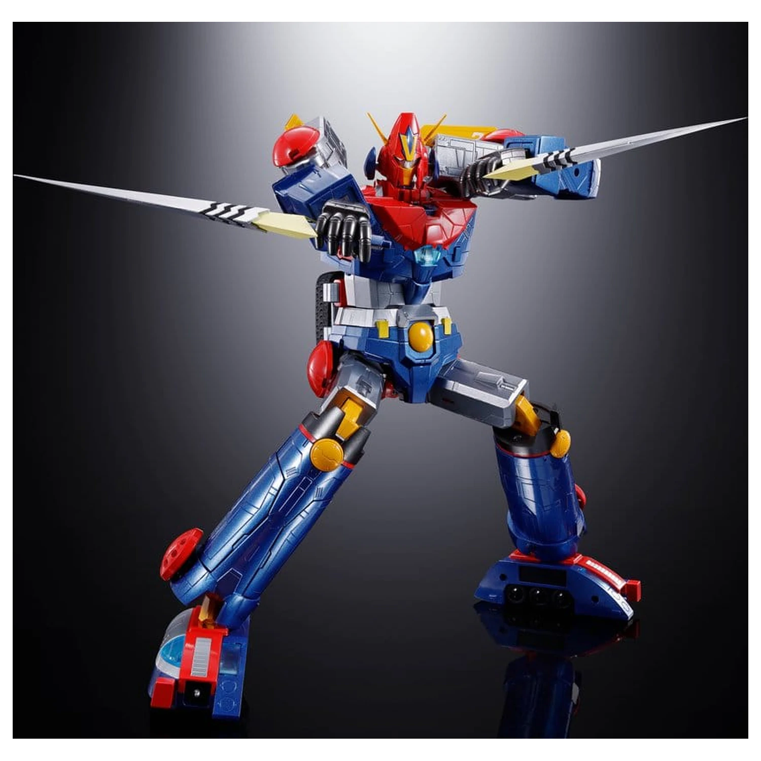 Chodenji Robot Combattler V Soul of Chogokin Diecast Akcijska Figura GX-121 Combattler V6 26 cm fotografija proizvoda