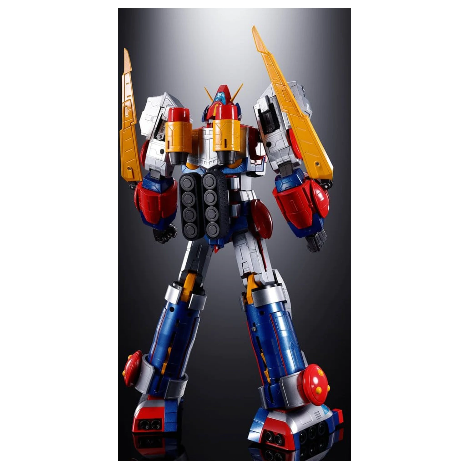Chodenji Robot Combattler V Soul of Chogokin Diecast Akcijska Figura GX-121 Combattler V6 26 cm fotografija proizvoda