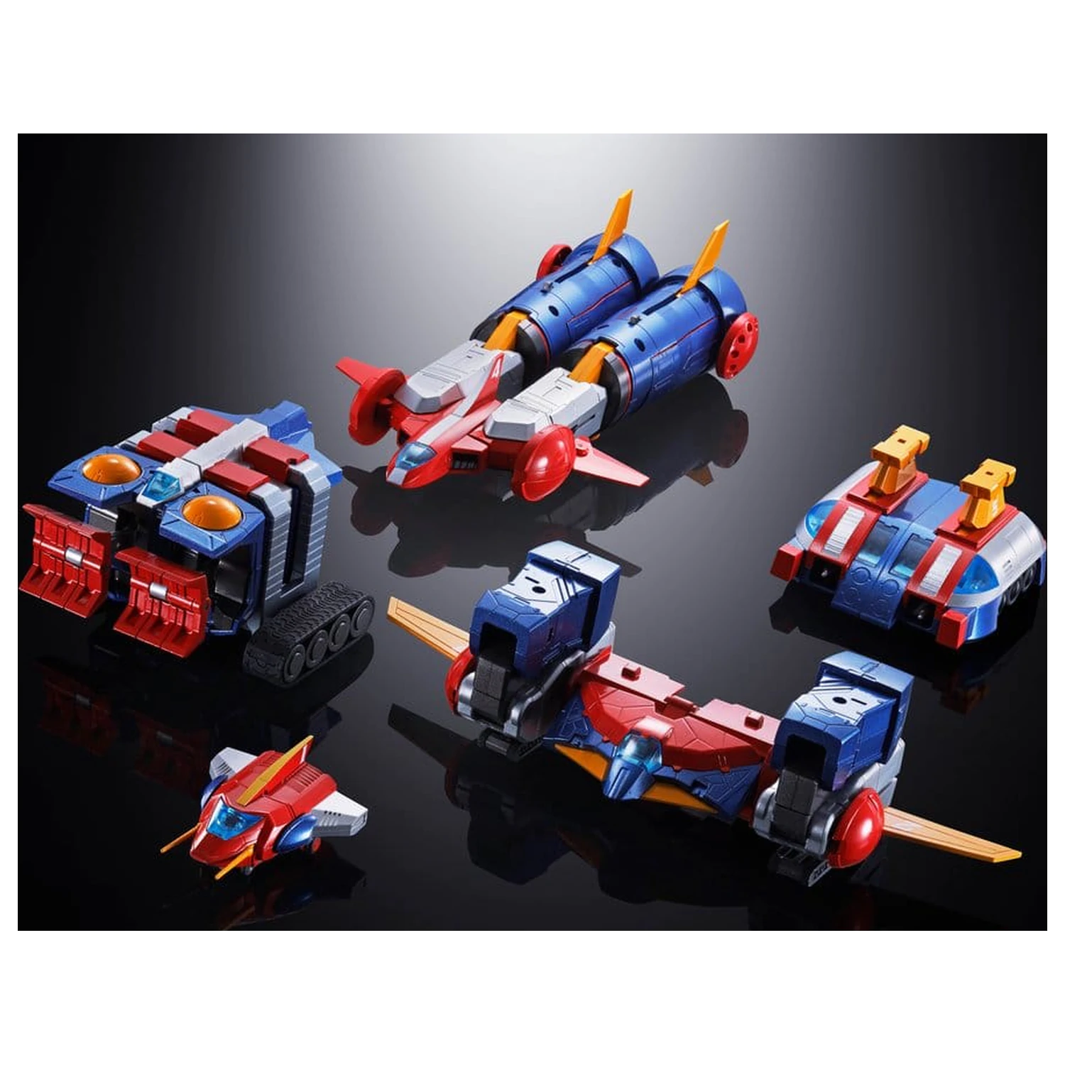 Chodenji Robot Combattler V Soul of Chogokin Diecast Akcijska Figura GX-121 Combattler V6 26 cm fotografija proizvoda