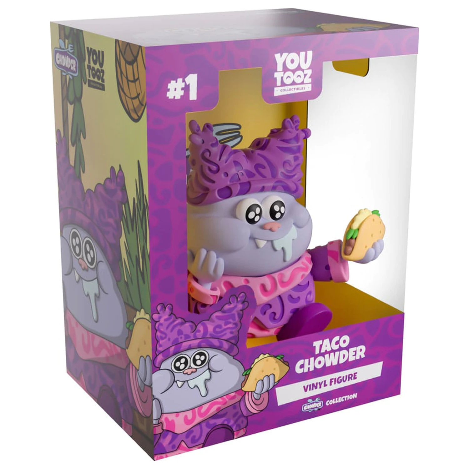 Chowder Vinyl figura Taco Chowder 10 cm fotografija proizvoda