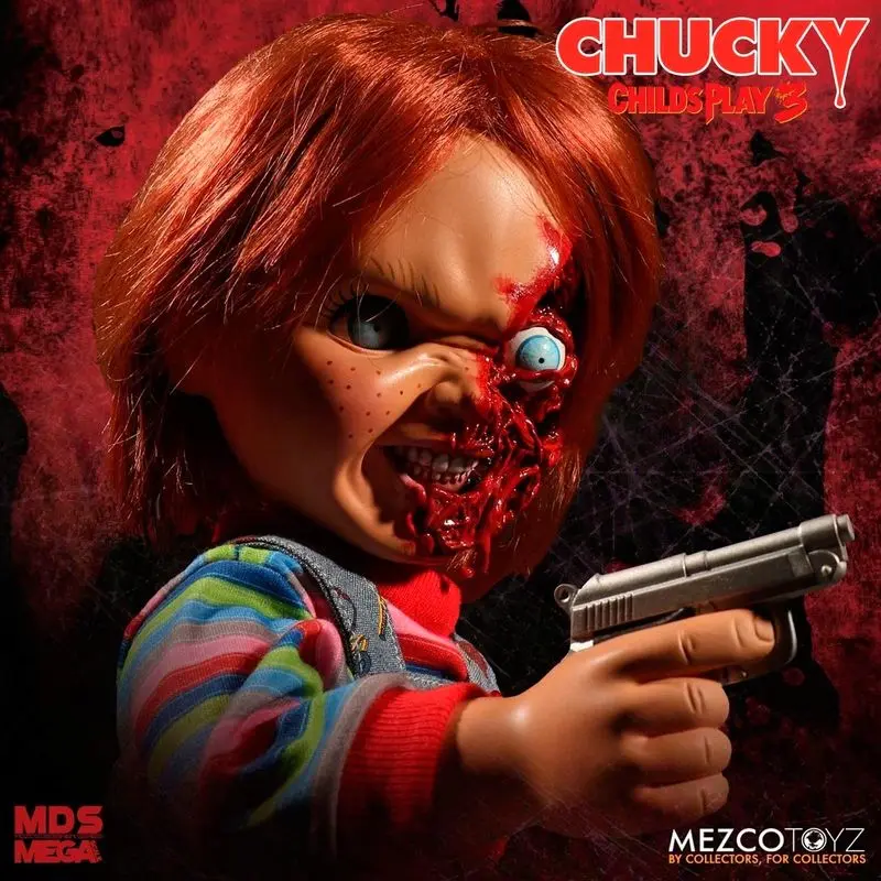 Child´s Play 3 Designer Series Govoreća Pizza Face Chucky 38 cm fotografija proizvoda