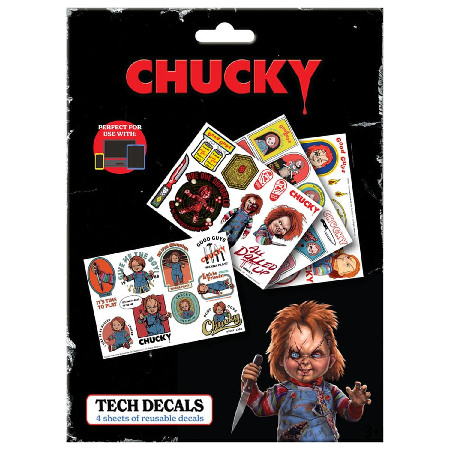 Chucky Tech paketić naljepnica fotografija proizvoda