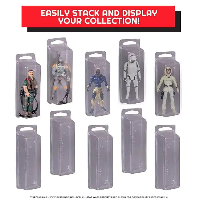 Clamshell PET zaštitnici paket od 50 za Action Figures fotografija proizvoda