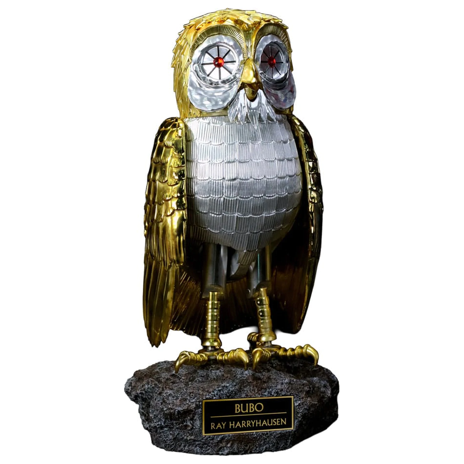 Clash of the Titans Kip Ray Harryhausens Bubo Gold Patina Edition Deluxe Ver. 34 cm fotografija proizvoda