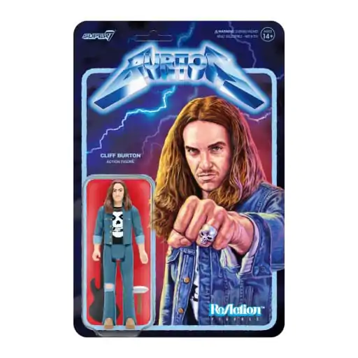 Cliff Burton ReAction akcijska figura Wave 01 Cliff Burton 10 cm fotografija proizvoda