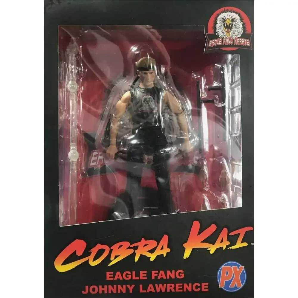 Cobra Kai akcijska figura Johnny Lawrence Eagle Fang Previews Exclusive 18 cm fotografija proizvoda