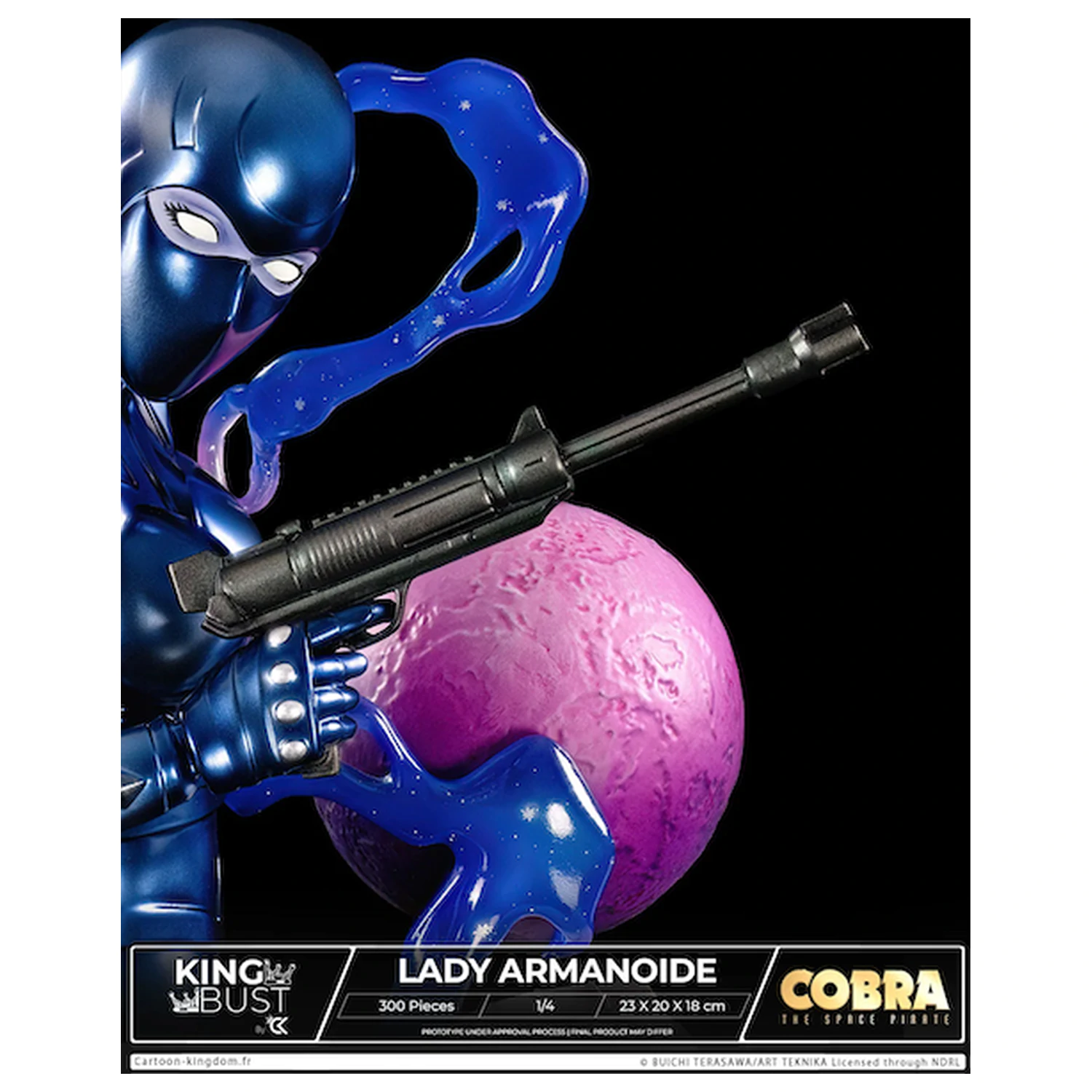 Cobra Lady Armanoide King poprsje 1/4 23 cm fotografija proizvoda