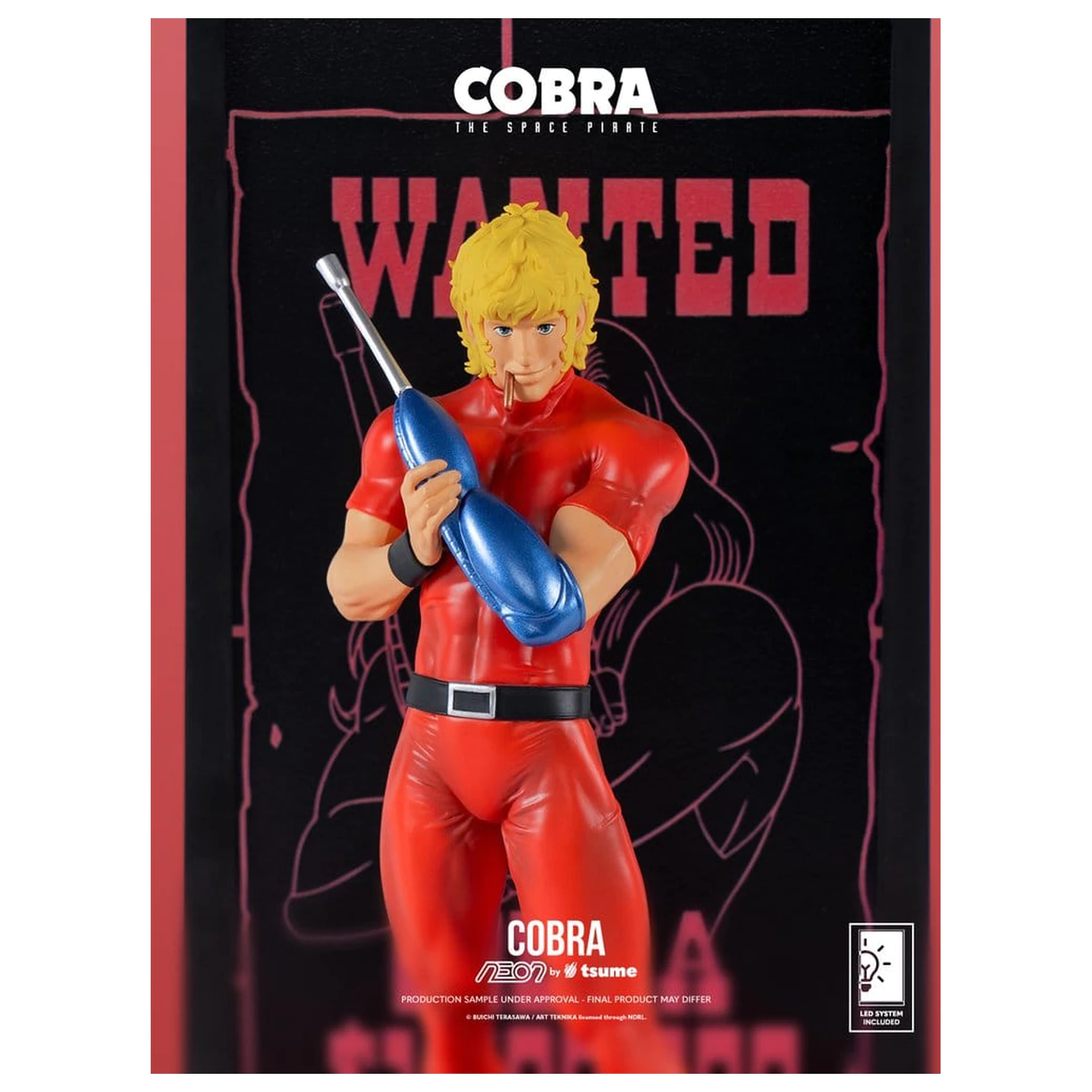 Cobra Neon Figura 1/9 Cobra The Space Pirate 20 cm fotografija proizvoda