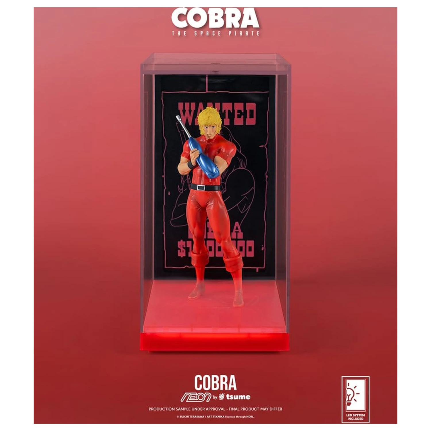 Cobra Neon Figura 1/9 Cobra The Space Pirate 20 cm fotografija proizvoda