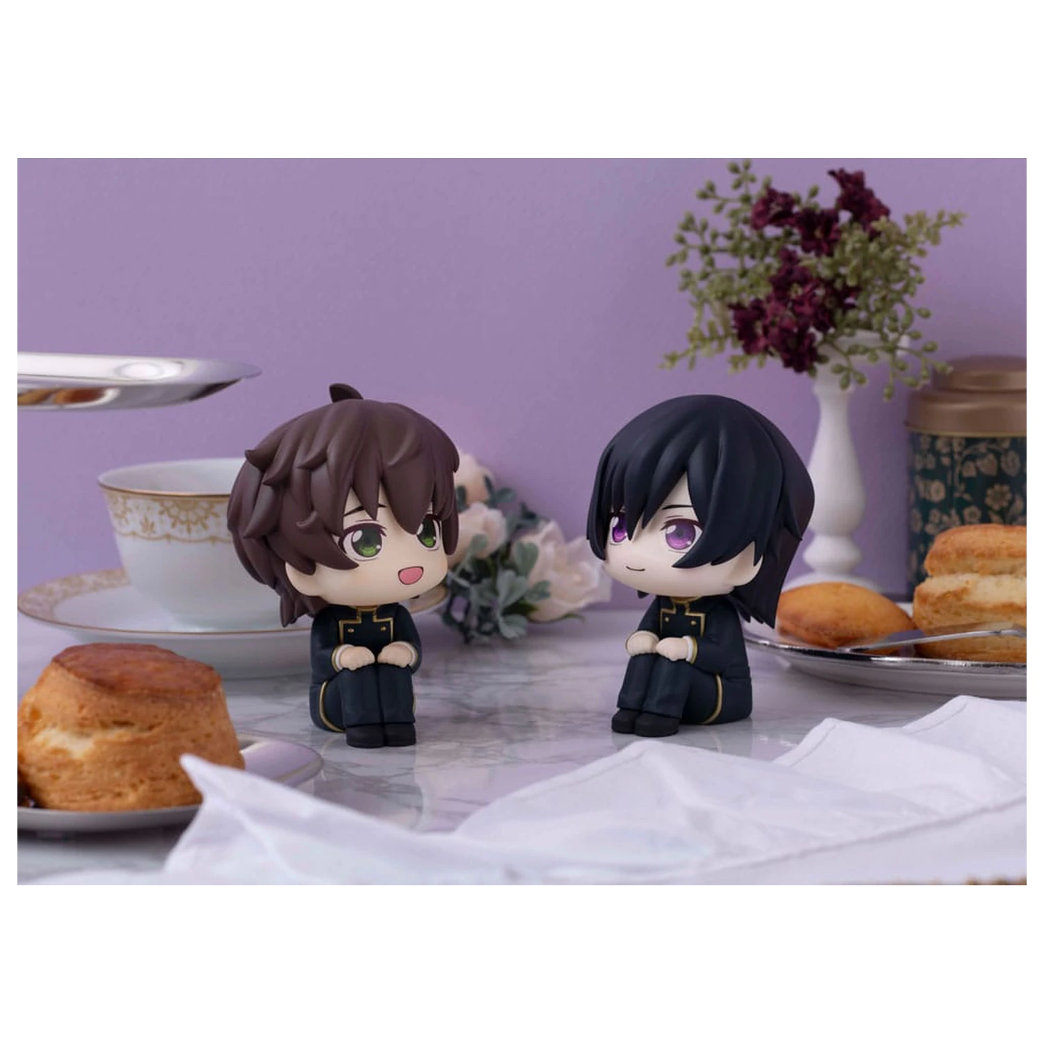 Code Geass Lelouch of the Rebellion Look Up PVC Kipovi Lelouch Lamperouge i Suzaku Kururugi Set (s poklonom) 11 cm fotografija proizvoda