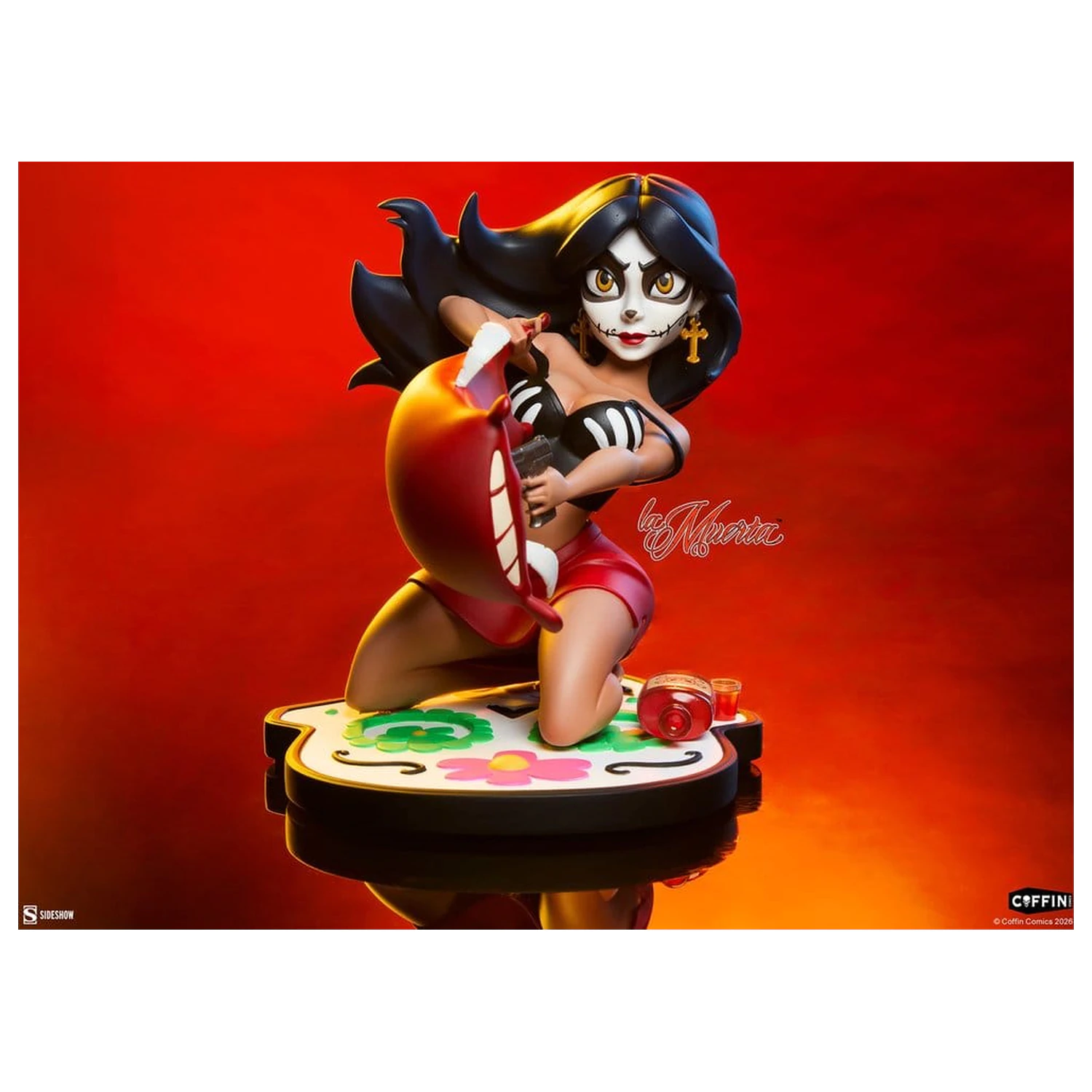 Coffin Comics Designer Statues Set Sleepover In Hell fotografija proizvoda
