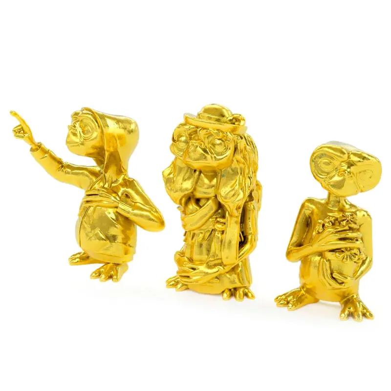 E.T. the Extra-Terrestrial Kolekcionarski set mini figura, paket od 3 komada, Golden Edition 5 cm fotografija proizvoda