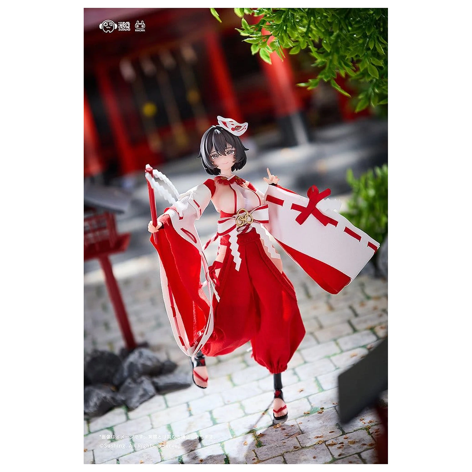 Combat Priestess Akcijska figura 1/12 Kikyou Uefuji 15 cm fotografija proizvoda