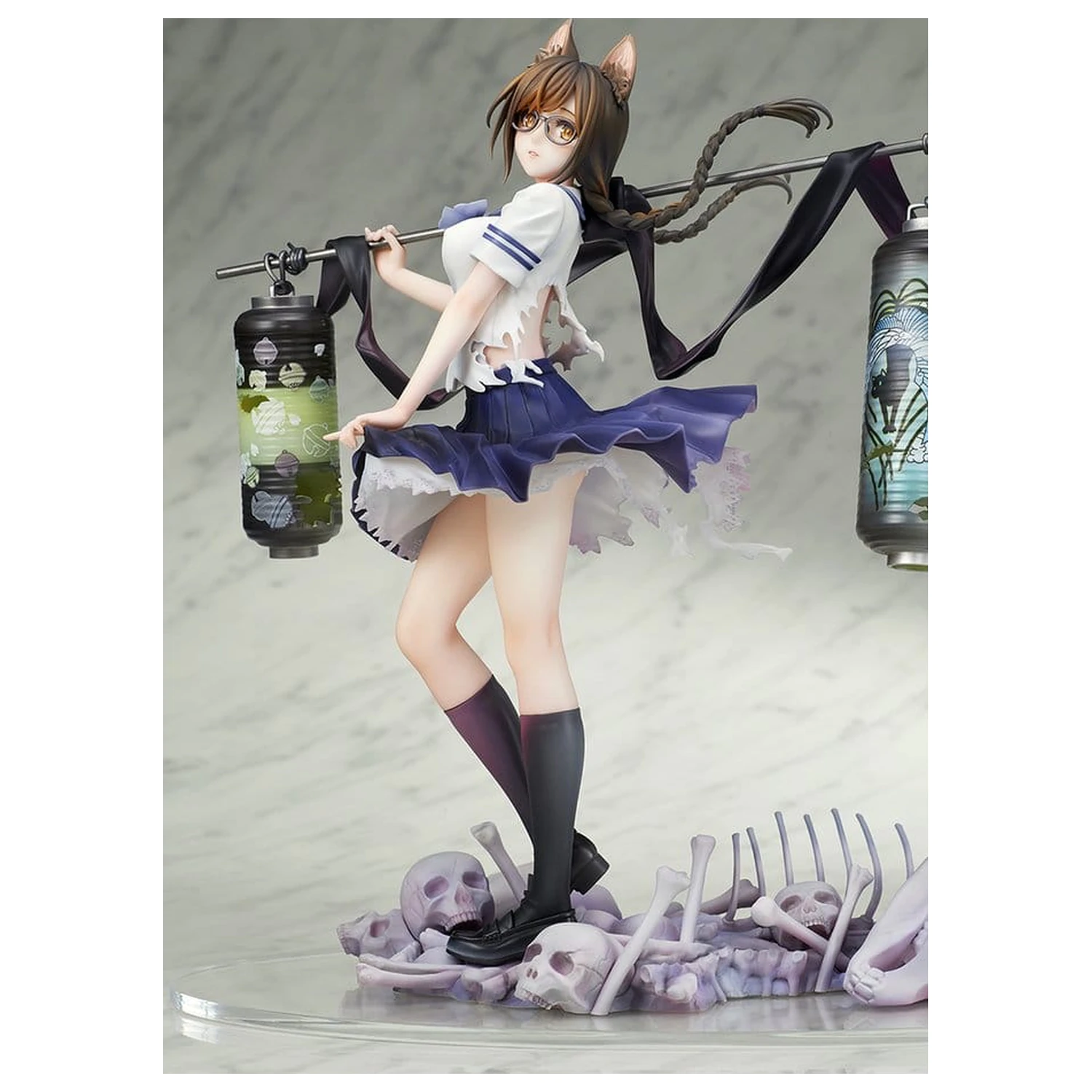 Comics Bakemonogatari PVC figura 1/7 Tsubasa Hanekawa 26 cm fotografija proizvoda