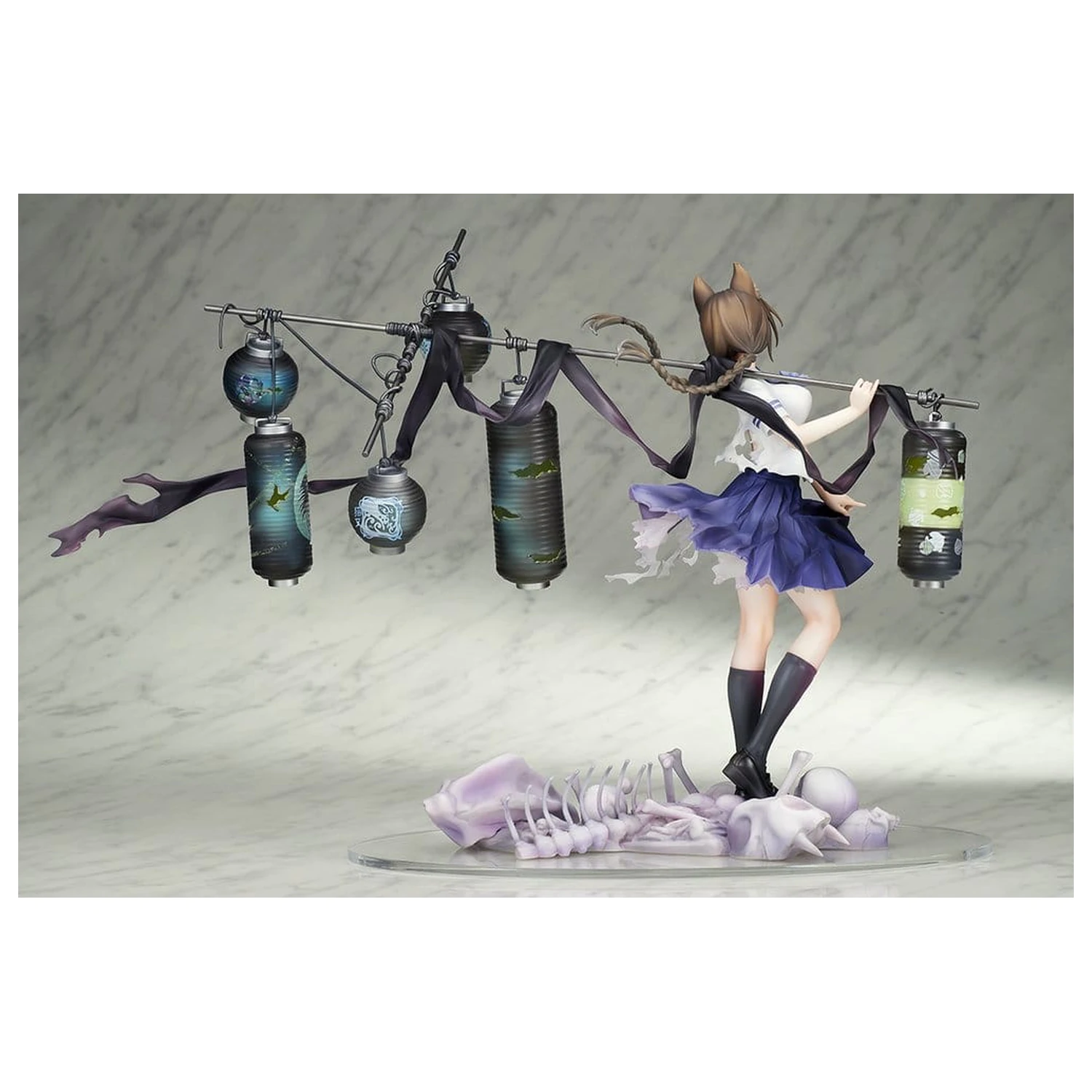 Comics Bakemonogatari PVC figura 1/7 Tsubasa Hanekawa 26 cm fotografija proizvoda