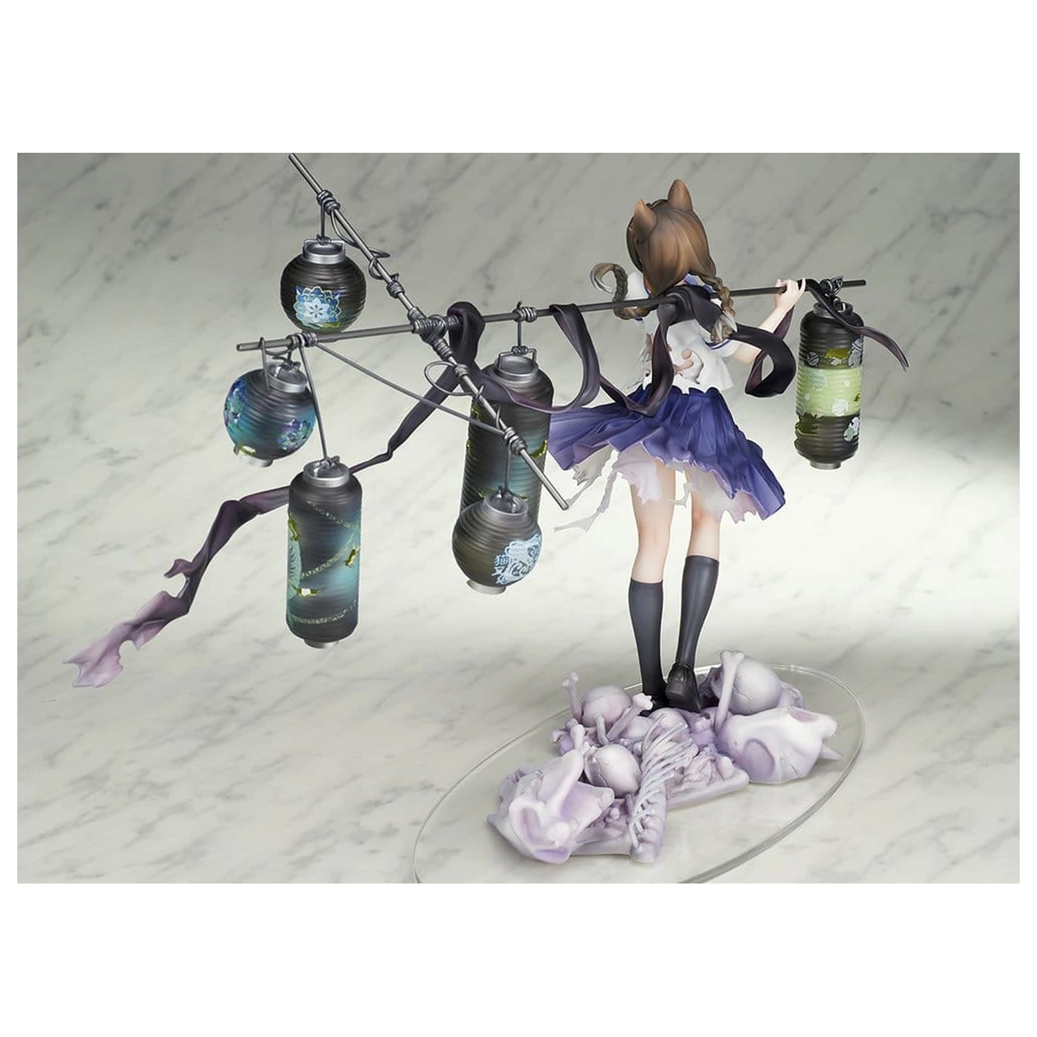 Comics Bakemonogatari PVC figura 1/7 Tsubasa Hanekawa 26 cm fotografija proizvoda