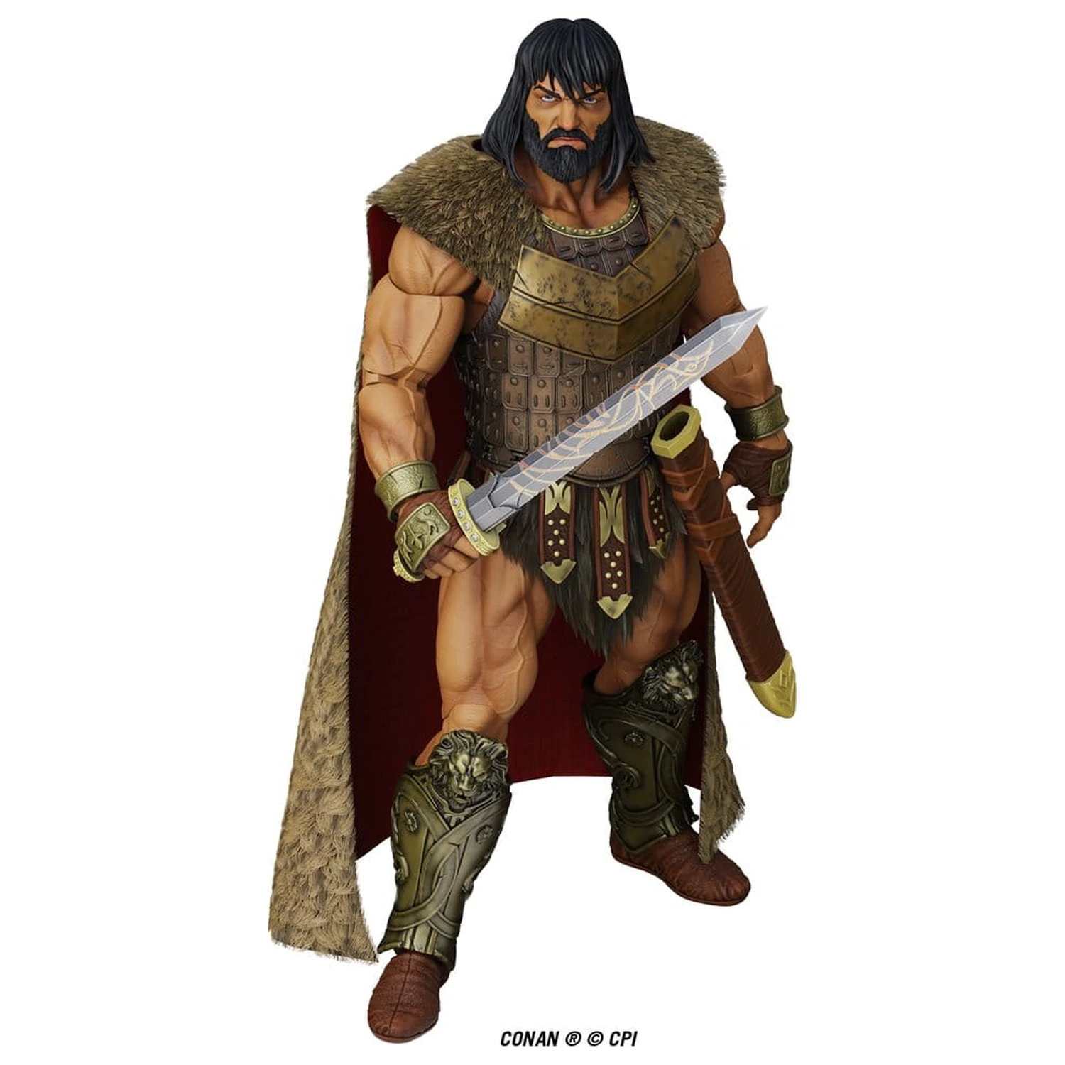 Conan Epic H.A.C.K.S. Akcijska figura 1/12 King Conan: Ruler of Aquilonia fotografija proizvoda