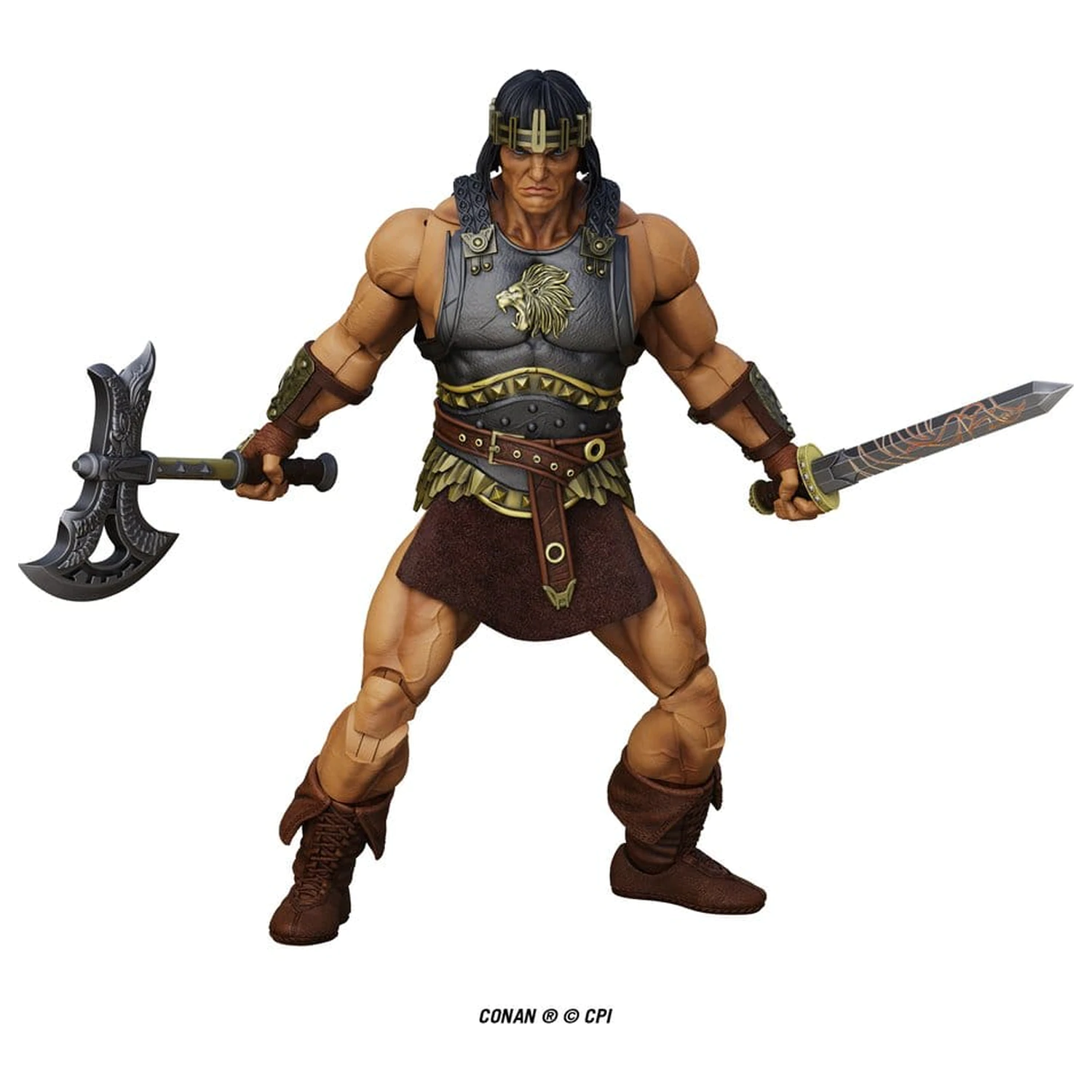 Conan Epic H.A.C.K.S. Akcijska figura 1/12 King Conan: Ruler of Aquilonia fotografija proizvoda