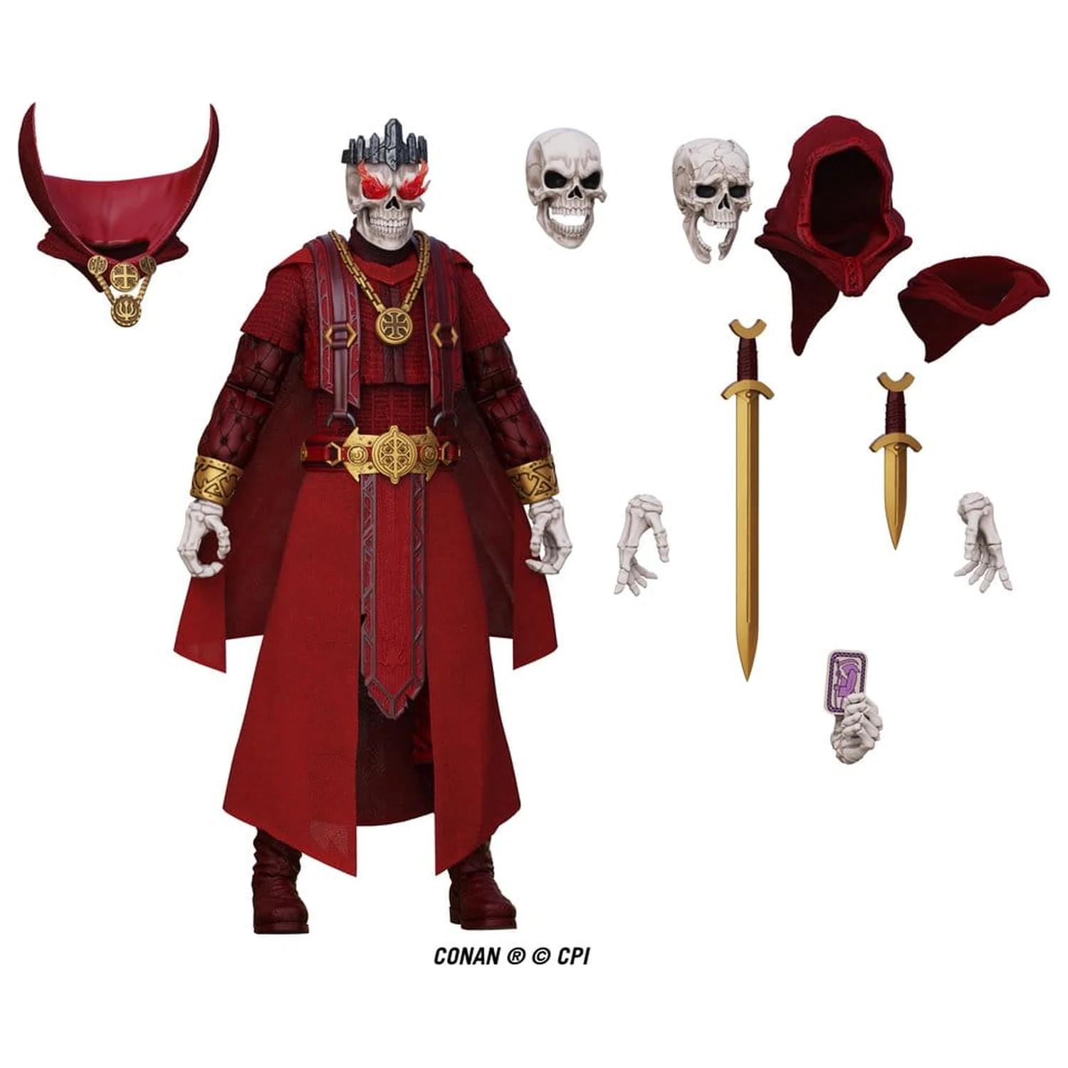 Conan Epic H.A.C.K.S. figura 1/12 Thulsa Doom: Undead Sorcerer fotografija proizvoda