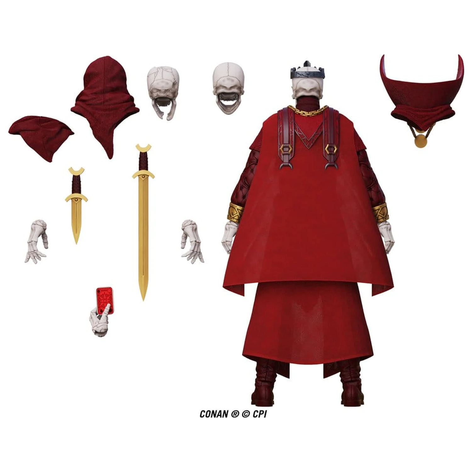 Conan Epic H.A.C.K.S. figura 1/12 Thulsa Doom: Undead Sorcerer fotografija proizvoda