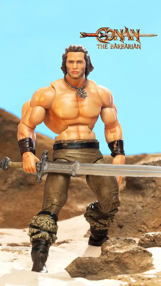 Conan the Barbarian 1982 Deluxe akcijska figura Conan Iconic Pose 18 cm fotografija proizvoda