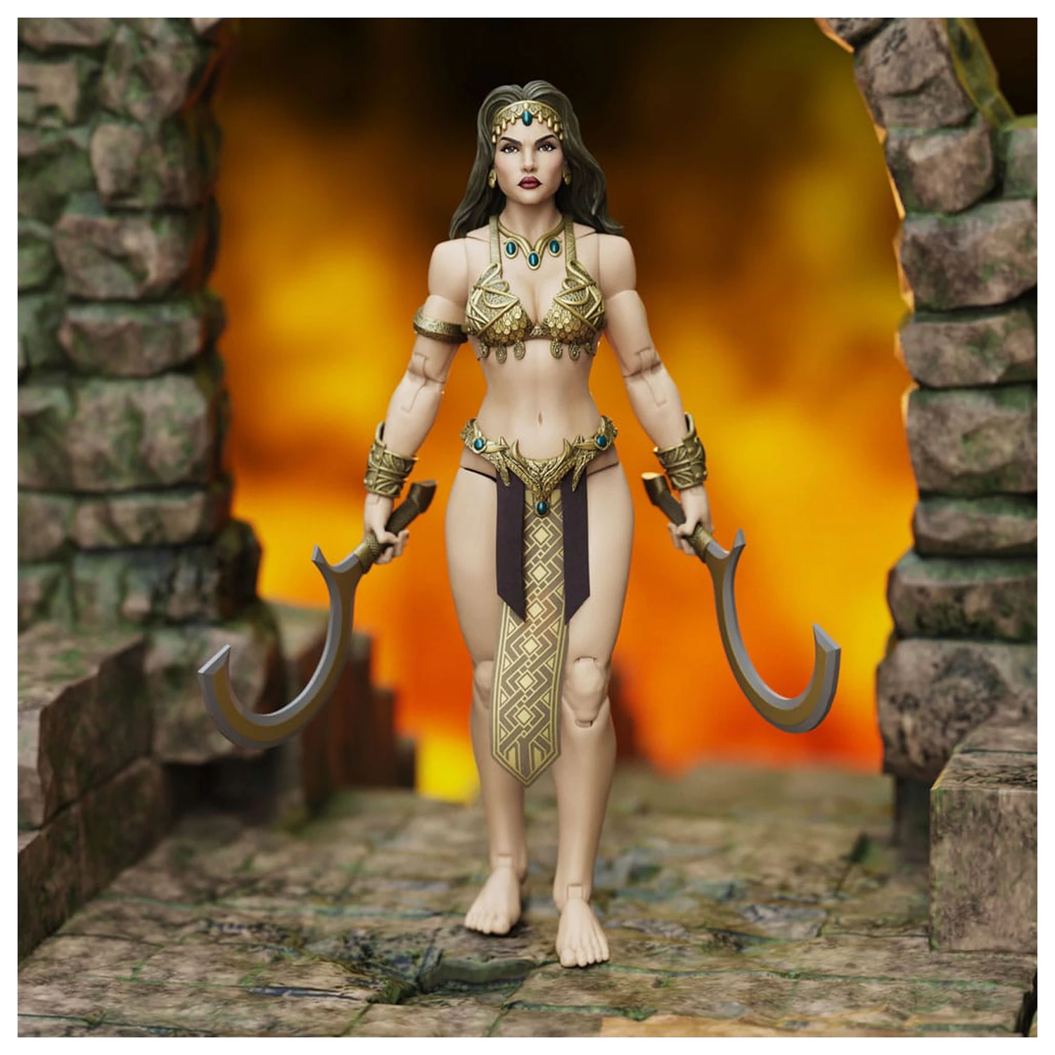 Conan the Barbarian Epic H.A.C.K.S. akcijska figura 1/12 Bêlit: Queen of the Black Coast fotografija proizvoda